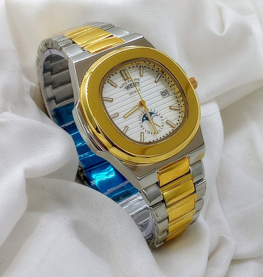 Patek Phillipe Gold White Edition