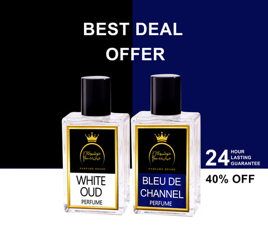 Best Deal Offer l White Oud + Bleu De Chanel Perfumes (30ml +30ml) - My Store