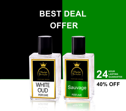 Best Deal Offer l White Oud + Sauvage perfumes (30ml +30ml) - My Store